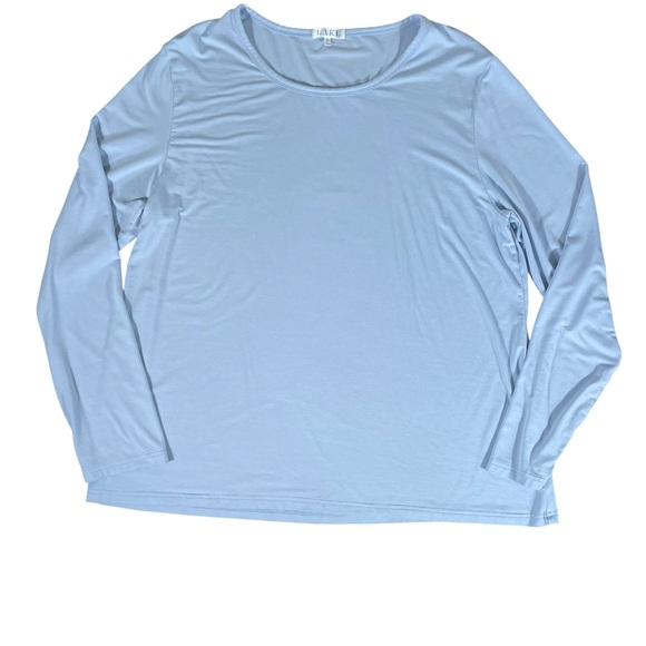 LAKE Light Blue Women's Long Sleeve Pajama Set - Picture 2 of 7